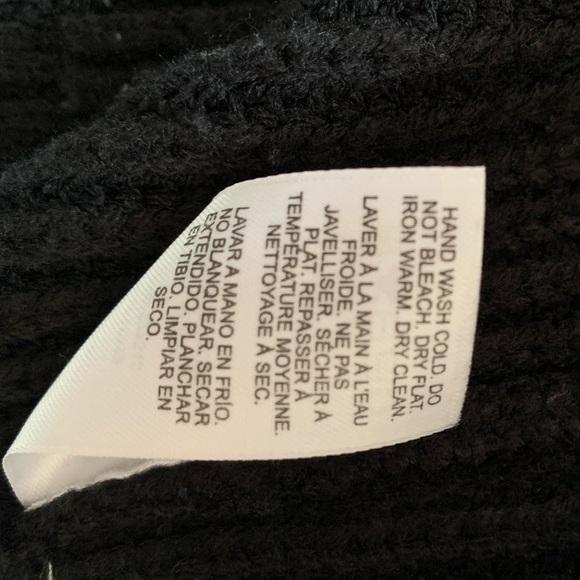 Dynamite Extra Small Black Oversized Cardigan - Picture 7 of 7